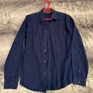 Celio Men's Navy Blue Shirt (M size)